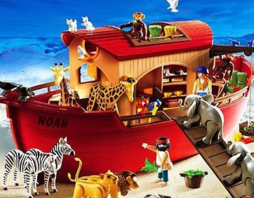 Noah's ark illustrating re-integration of the team